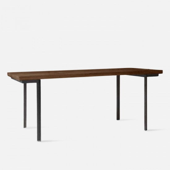 Loft Work Desk L120, Dark Walnut [Display]